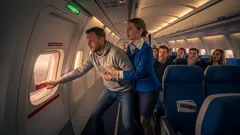 Was würde tatsächlich passieren, wenn man mitten in der Luft die Flugzeugtür öffnen würde?